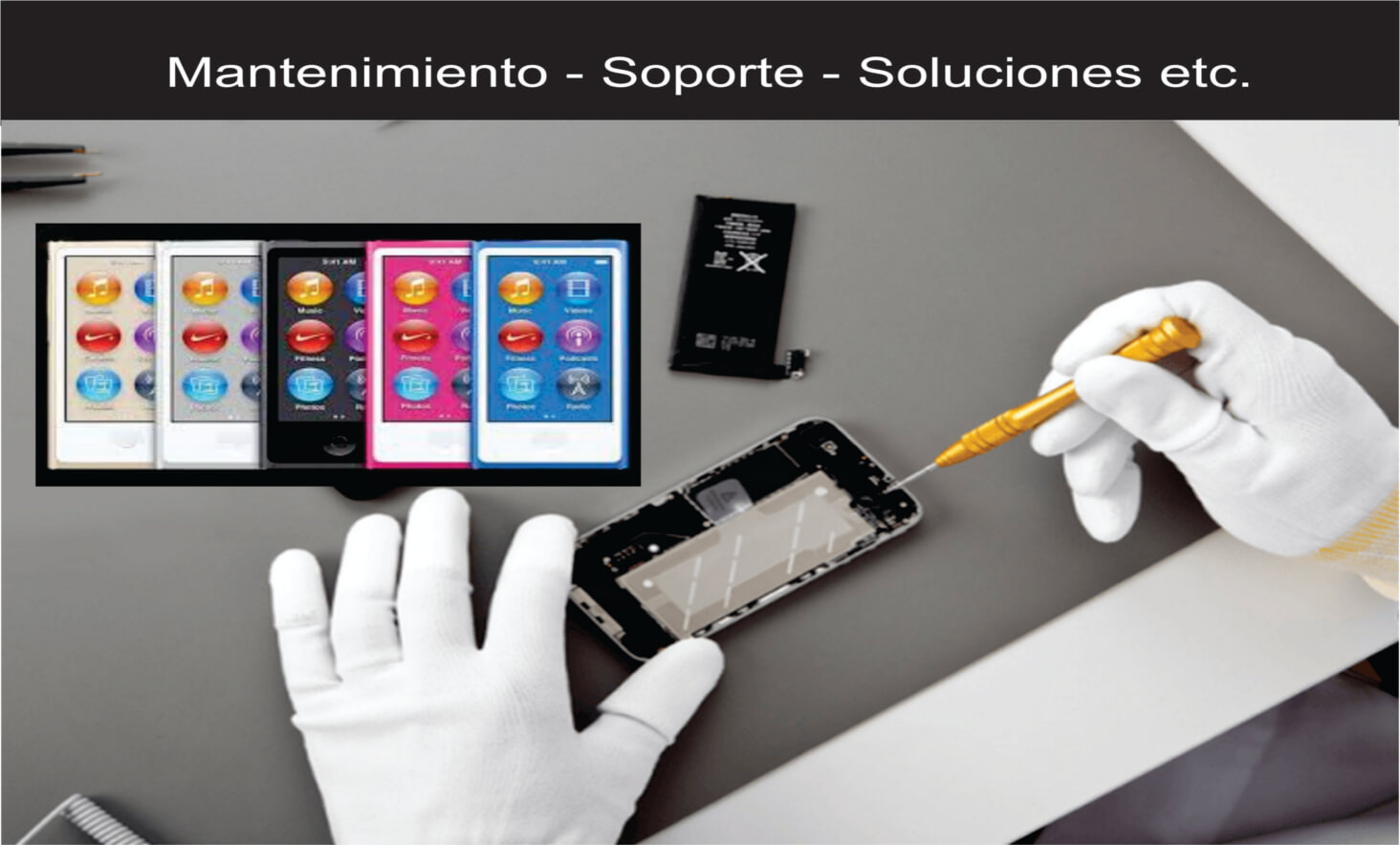 Repuestos ipOd partes Apple originales